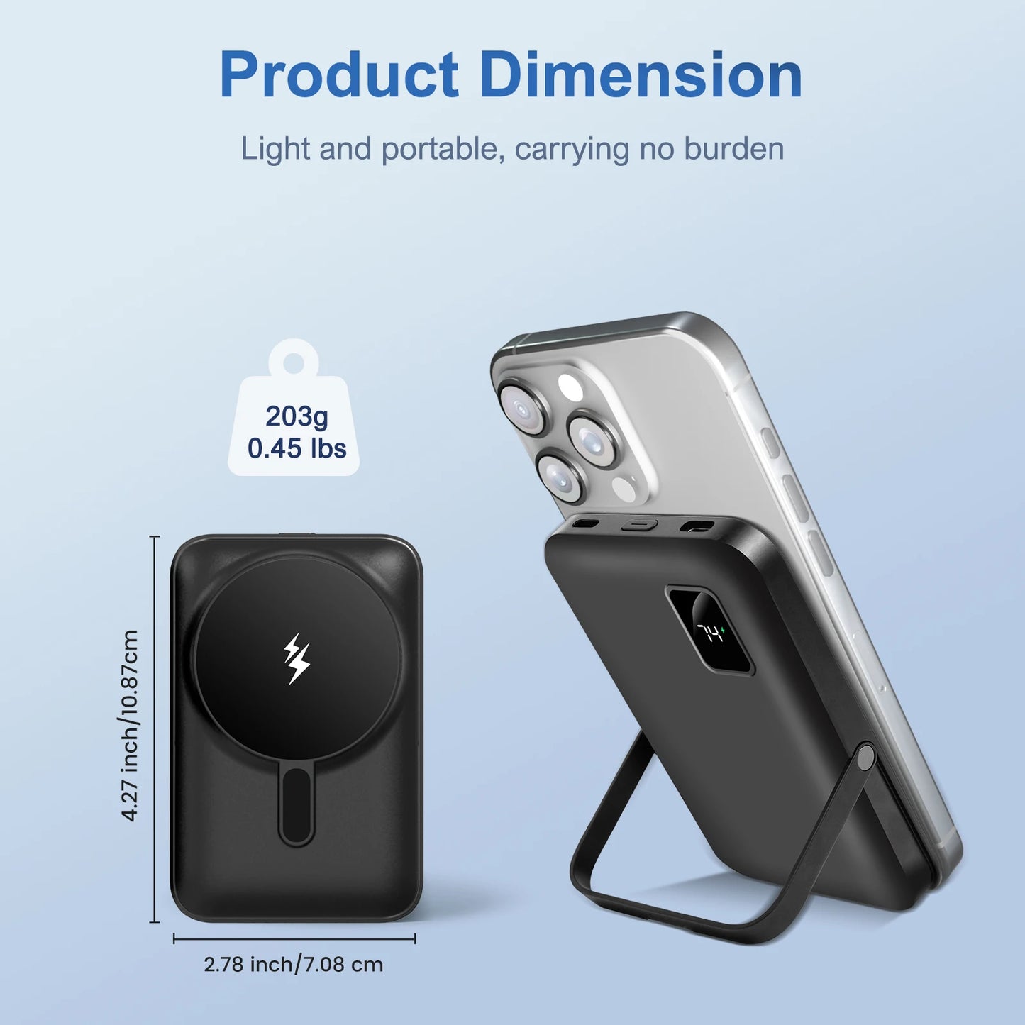Batterie externe sans fil MagSafe