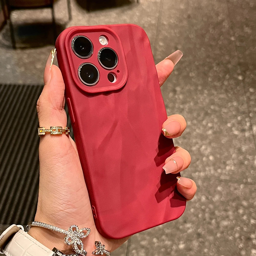 Candy Silicone Fold Case for iPhone