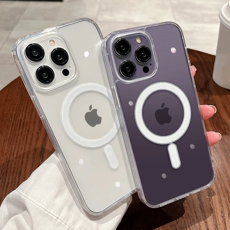 Magsafe Magnetic Transparent Case