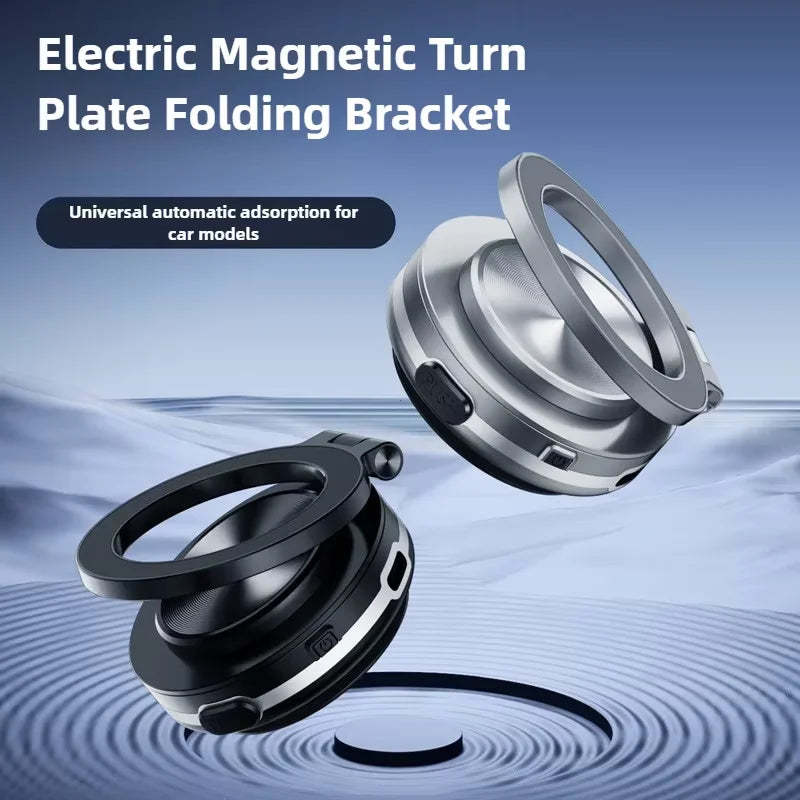 Universal Magnetic Folding Phone Holder with Suction Cup