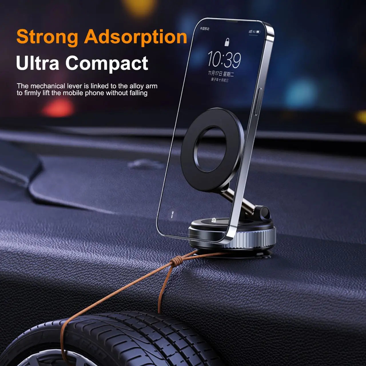 Universal Foldable Magnetic Car Phone Holder