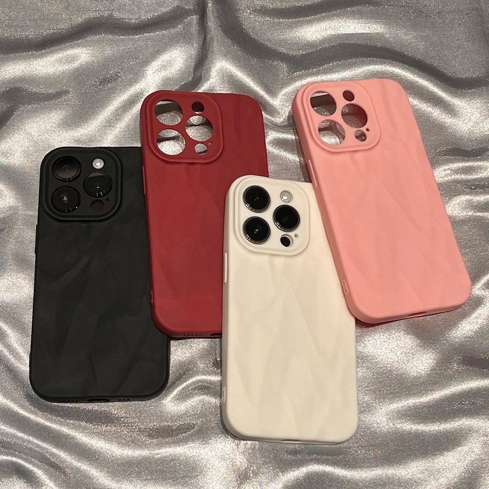 Candy Silicone Fold Case for iPhone