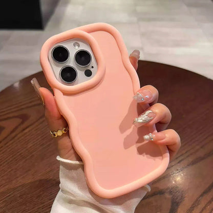 Wavy Pattern Soft Silicone Phone Case