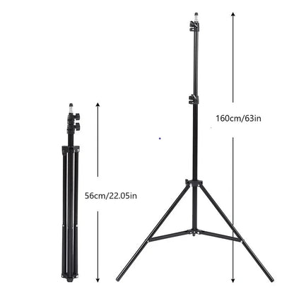 Multi-functional Mobile Phone & Camera Tripod with Ring Light Option