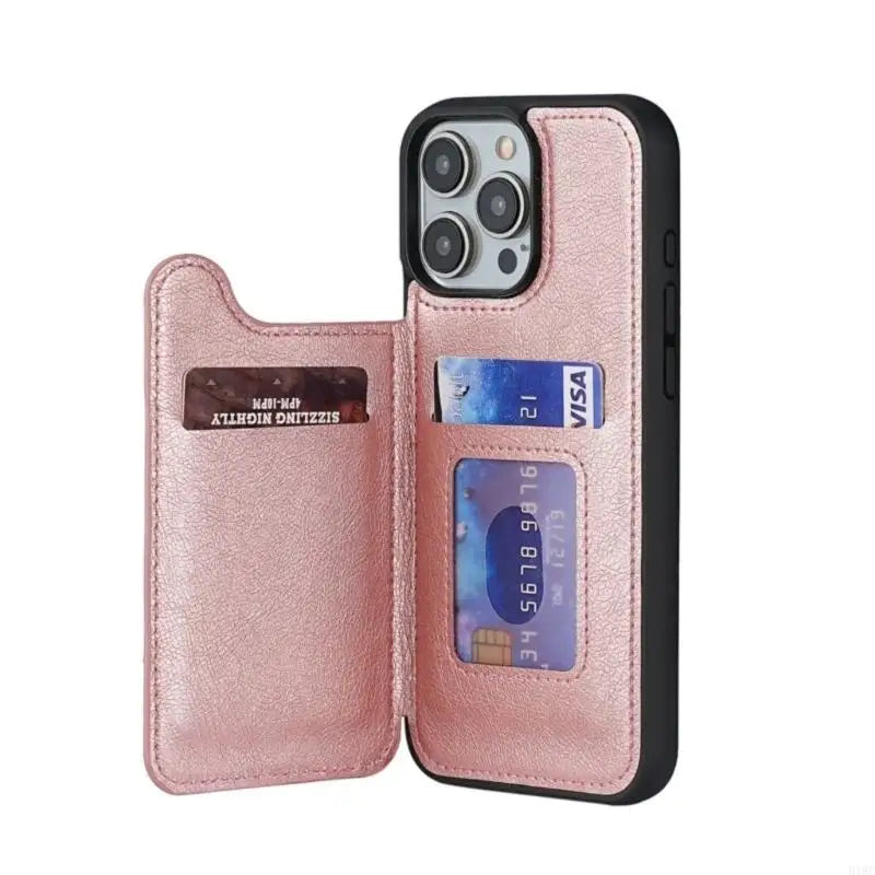 PU Leather Card Slot Case for iPhone 16 Pro Max