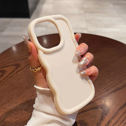 Wavy Pattern Soft Silicone Phone Case