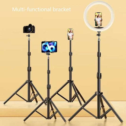 Multi-functional Mobile Phone & Camera Tripod with Ring Light Option