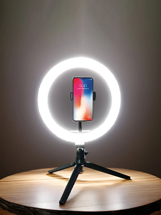 26cm LED Ring Light with Tripod Stand