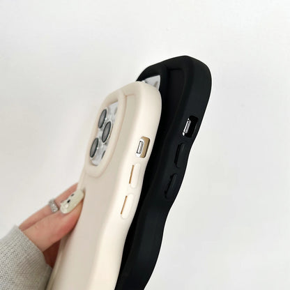 Wavy Pattern Soft Silicone Phone Case