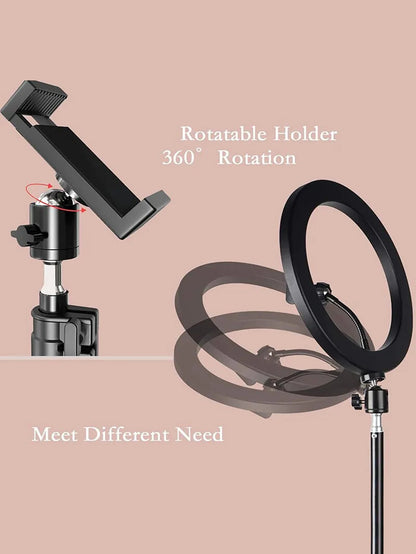 26cm LED Ring Light with Tripod Stand