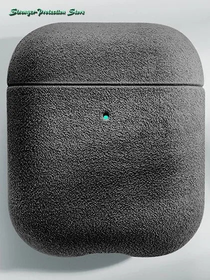 Italian Suede Leather Case for AirPods Pro 3/4 with Wireless Charging
