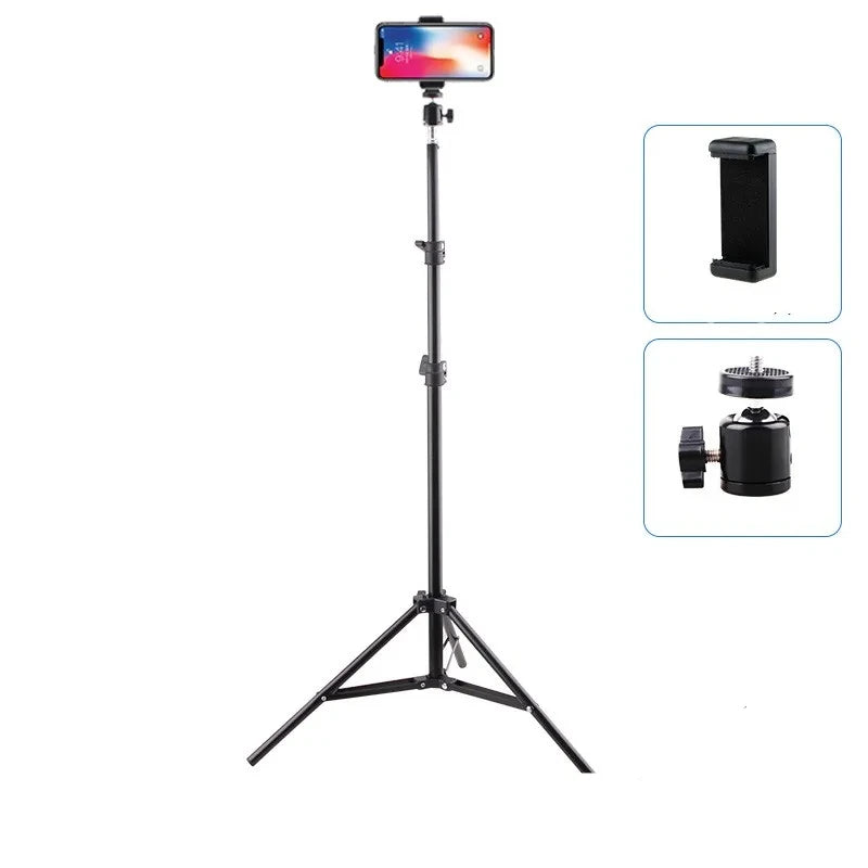 Multi-functional Mobile Phone & Camera Tripod with Ring Light Option