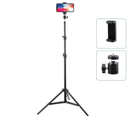 Multi-functional Mobile Phone & Camera Tripod with Ring Light Option