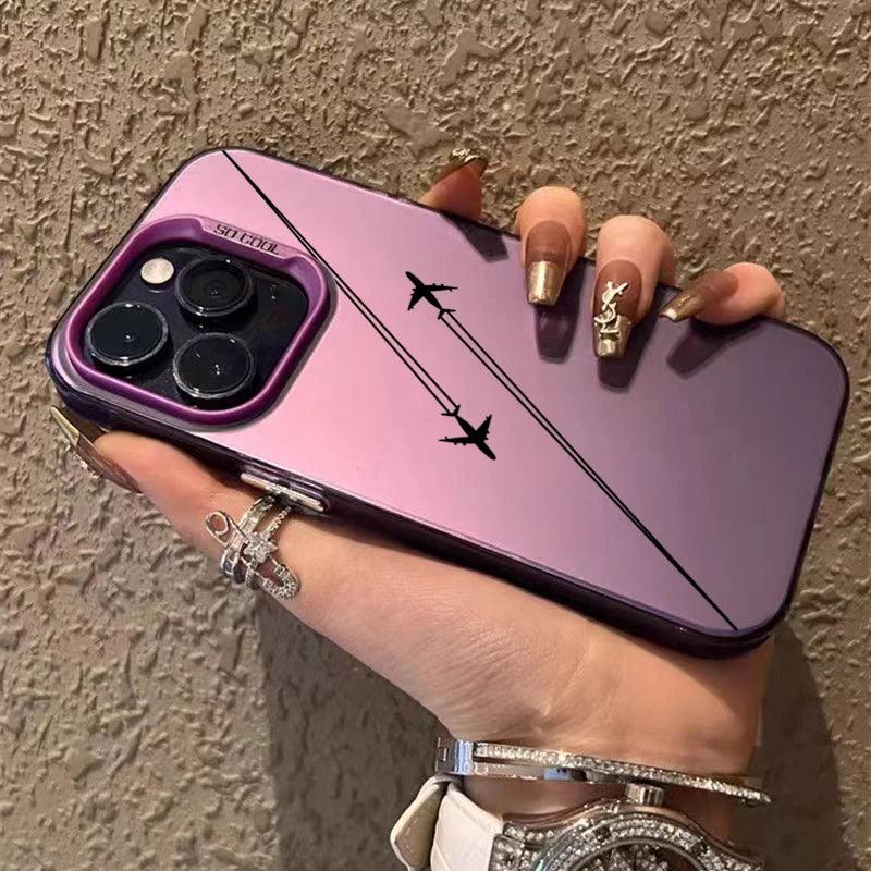 WanderGlow™ Airplane Map TPU Case
