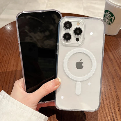 Magsafe Magnetic Transparent Case