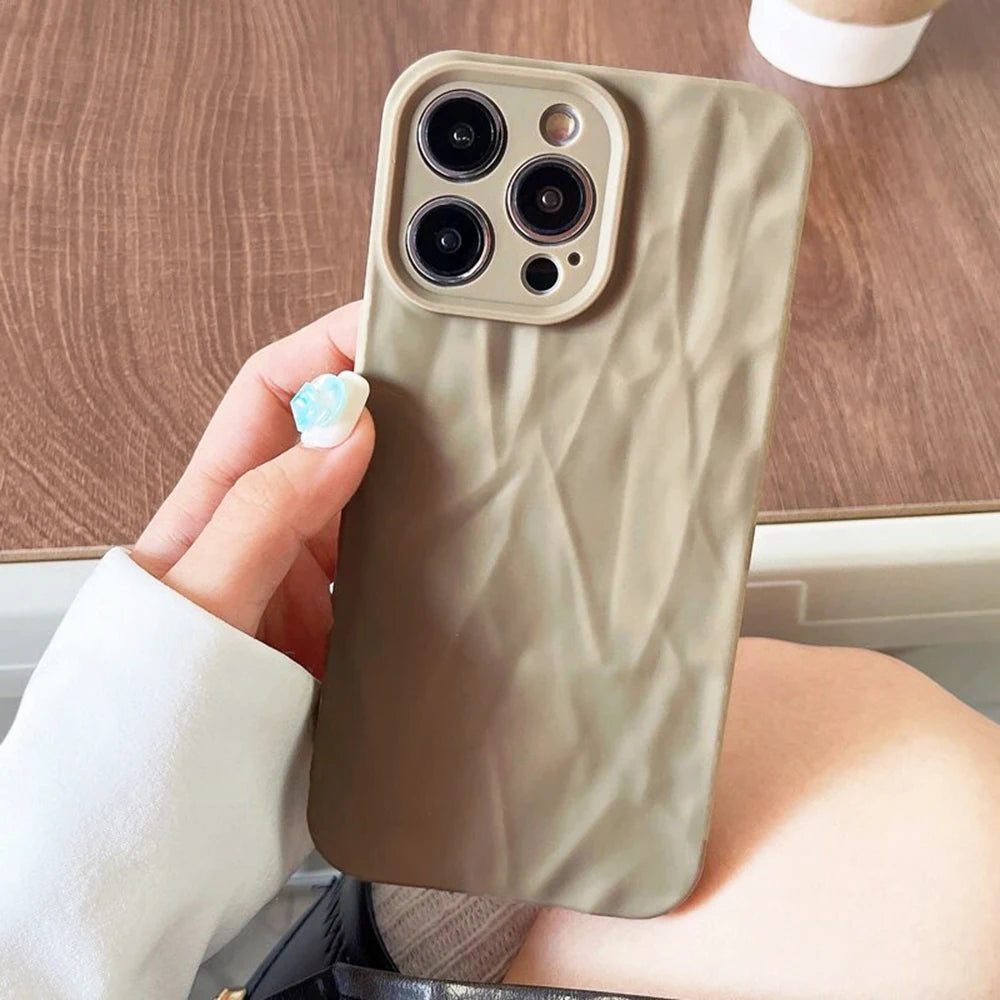 Candy Silicone Fold Case for iPhone