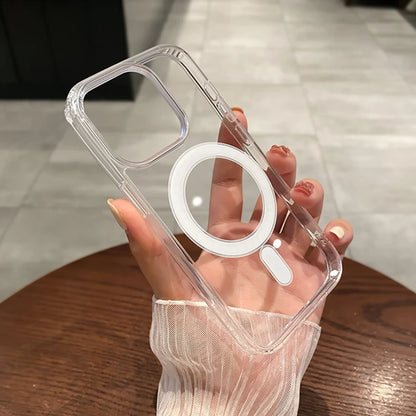 Magsafe Magnetic Transparent Case