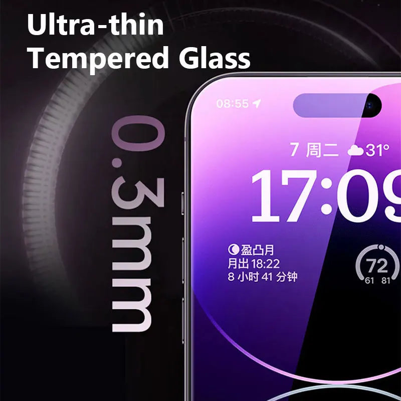 HD Tempered Glass Screen Protector for iPhone