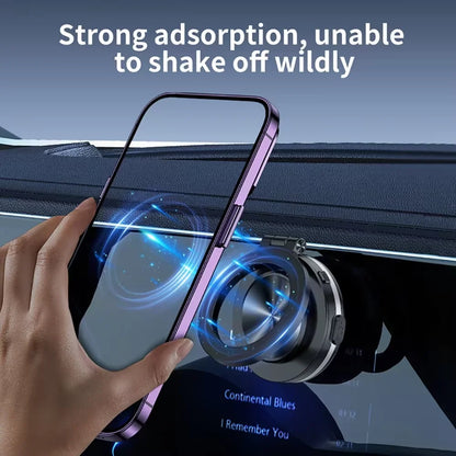 Universal Magnetic Folding Phone Holder with Suction Cup