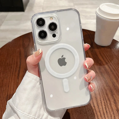 Magsafe Magnetic Transparent Case