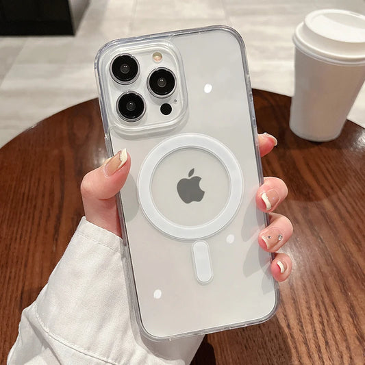 Magsafe Magnetic Transparent Case