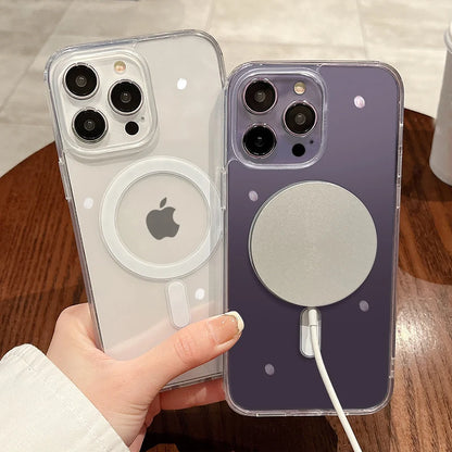 Magsafe Magnetic Transparent Case