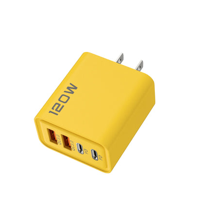 : 120W 4-Port Fast USB Wall Charger