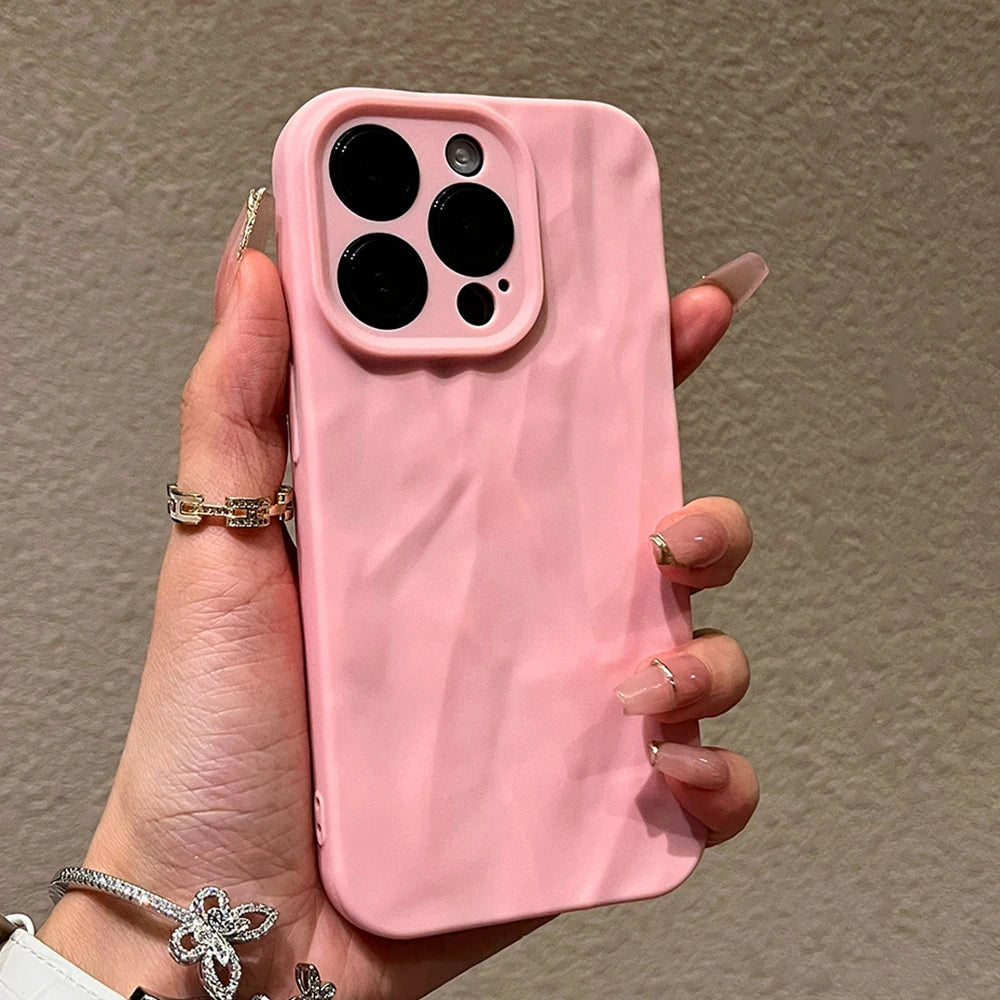 Candy Silicone Fold Case for iPhone