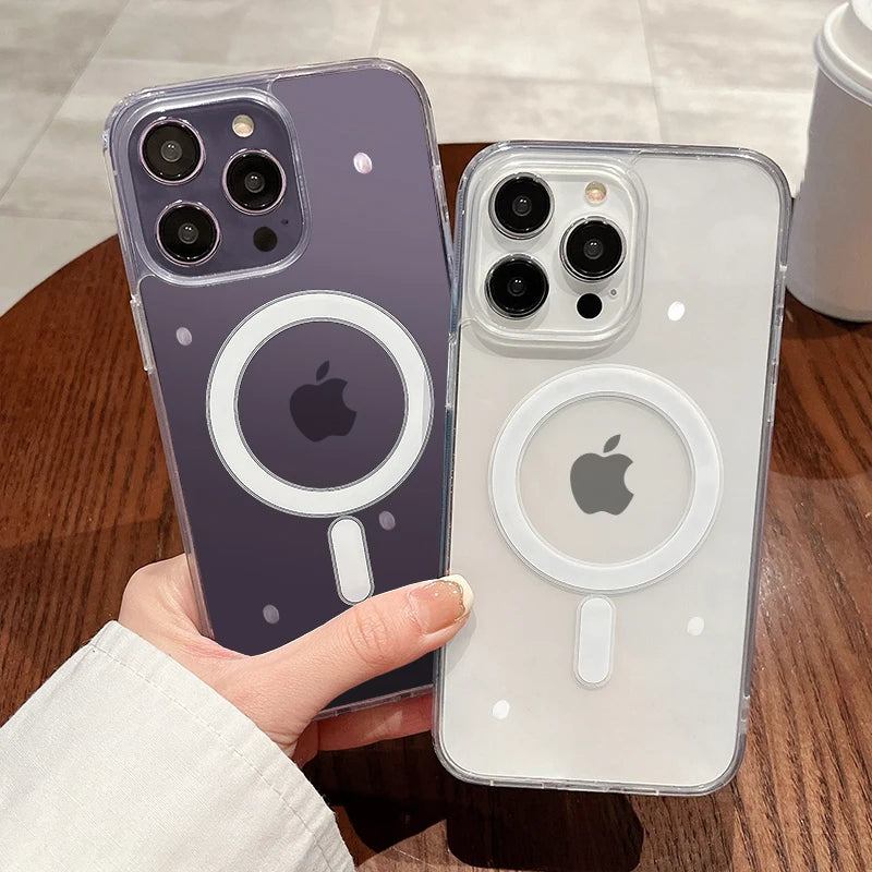 Magsafe Magnetic Transparent Case