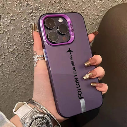 WanderGlow™ Airplane Map TPU Case