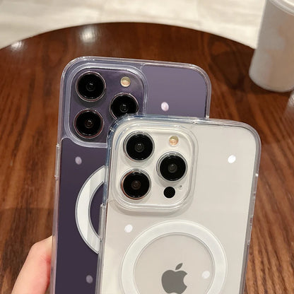 Magsafe Magnetic Transparent Case