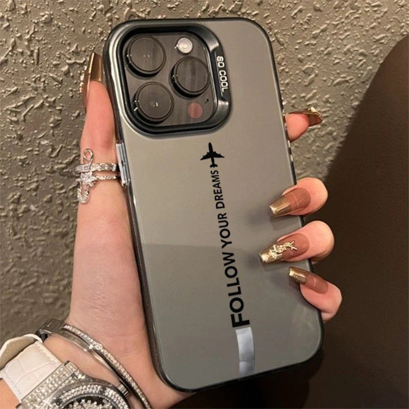 WanderGlow™ Airplane Map TPU Case