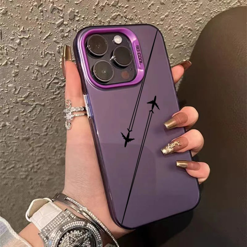 WanderGlow™ Airplane Map TPU Case
