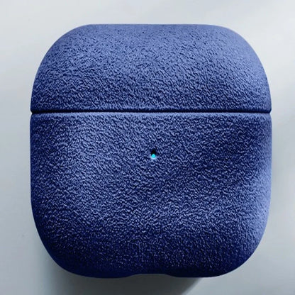 Italian Suede Leather Case for AirPods Pro 3/4 with Wireless Charging